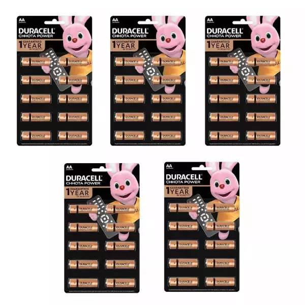 Duracell Chhota Power AA Alkaline Batteries (Pack of 50)