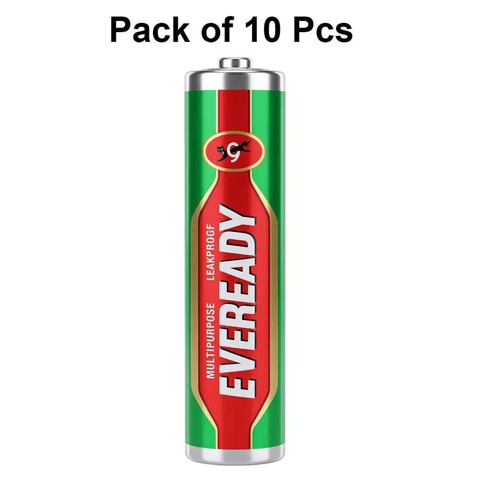 eveready-battery-cell-green-zinc-carbon-for-toys-clocks-transistors-remotes-camera-812-pack-of-10-pcs