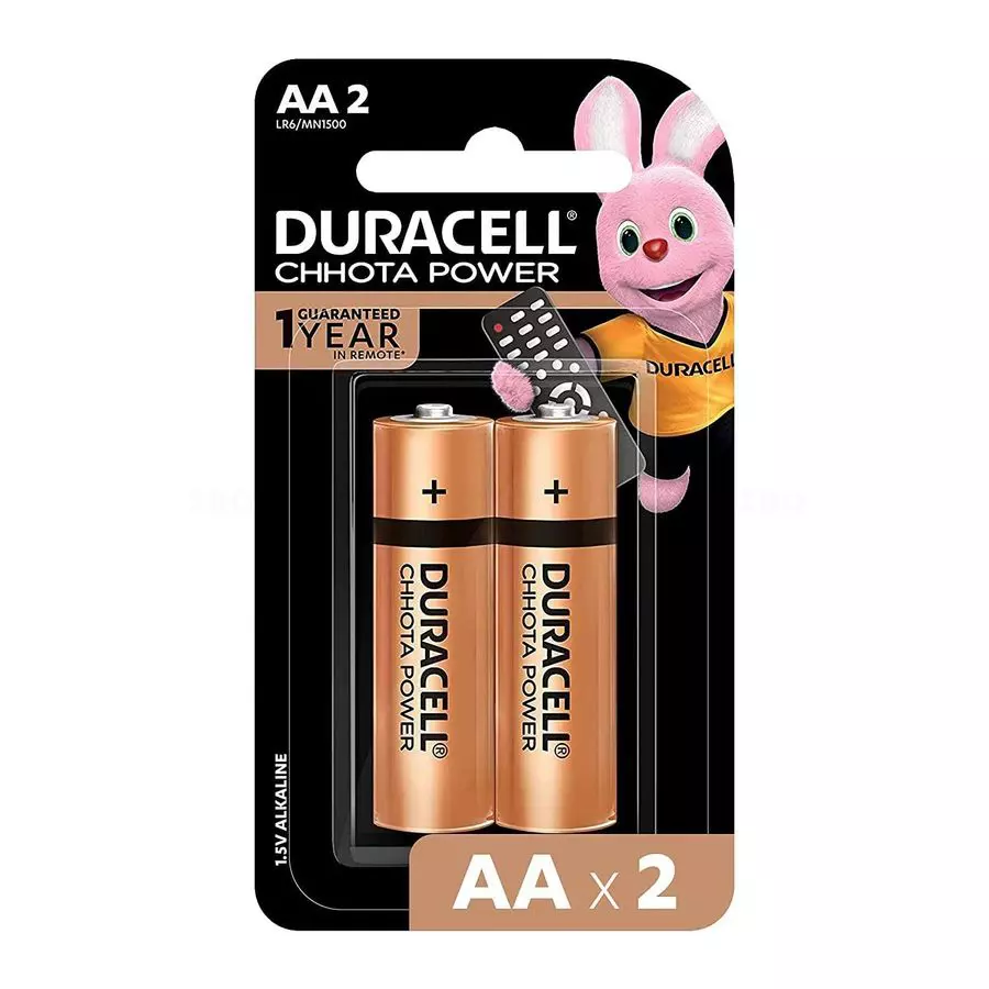 Duracell Chhota Power AA Alkaline Battery Cell (Pack of 2)