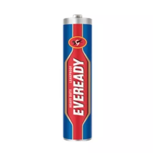 Eveready AAA Battery Pencil Cells Zinc Carbon 1.5 V Voltage Blue, 912-AAA (Pack of 50 Pcs)