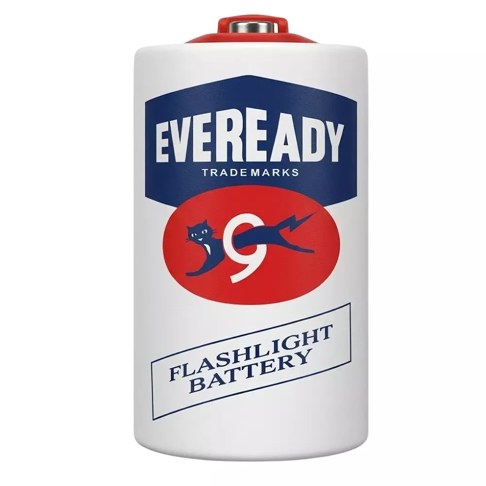 Eveready Battery Cell White Zinc Carbon for Toys, Transistors, Radio, Torchs, 950