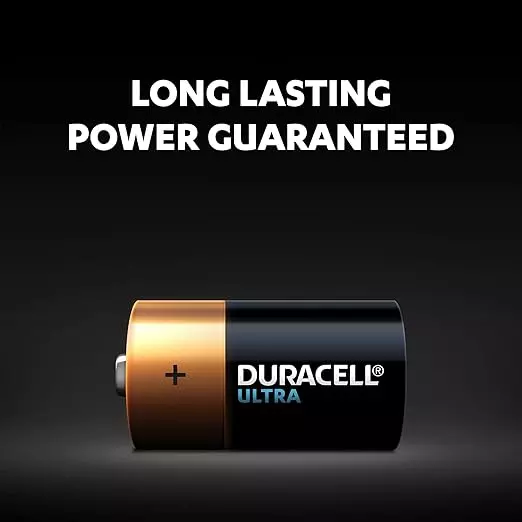 Duracell Ultra Alkaline C2 Battery x 1 Pack (2 Batteries)