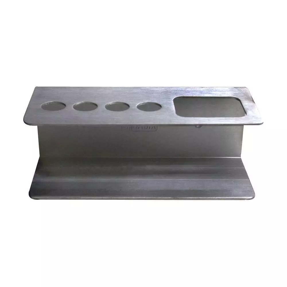 Martec White Board Marker & Duster Holder Stainless Steel 220x80x120 mm