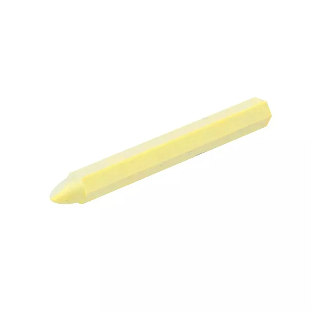 Hogert Technik Technical Chalk Yellow Color and 120 mm Length for Permanent Marking on Any Surface, HT3B778 (Pack of 12)