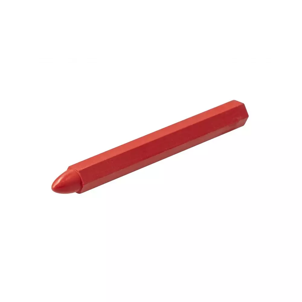 Hogert Technik Technical Chalk Red Color and 120 mm Length for Permanent Marking on Any Surface, HT3B775 (Pack of 12)