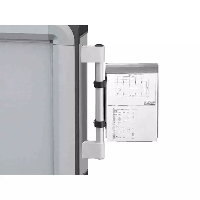Rittal Clipboard Sheet Steel Grey for A4 Paper Size, 6013000