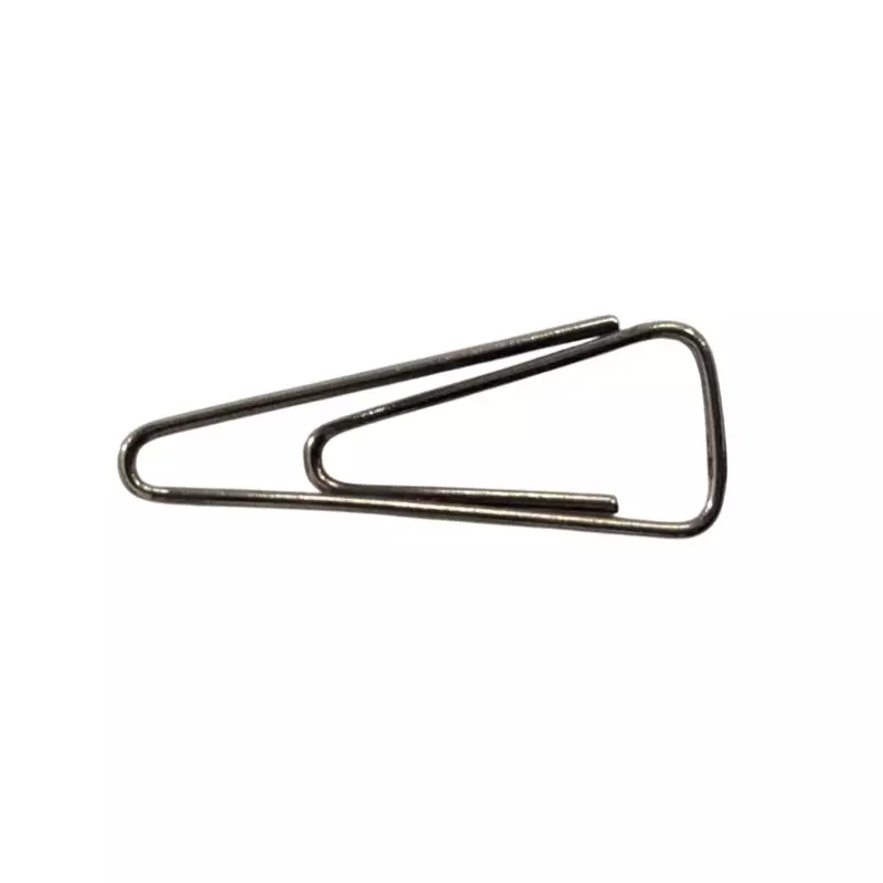 GENERIC Stainless Steel U Clip Silver 30 mm (Pack of 200)