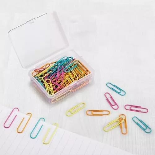 generic-paper-clips-plastic-coated-metal-33x8-mm-assorted-for-organizing-document-pack-of-50-pcs