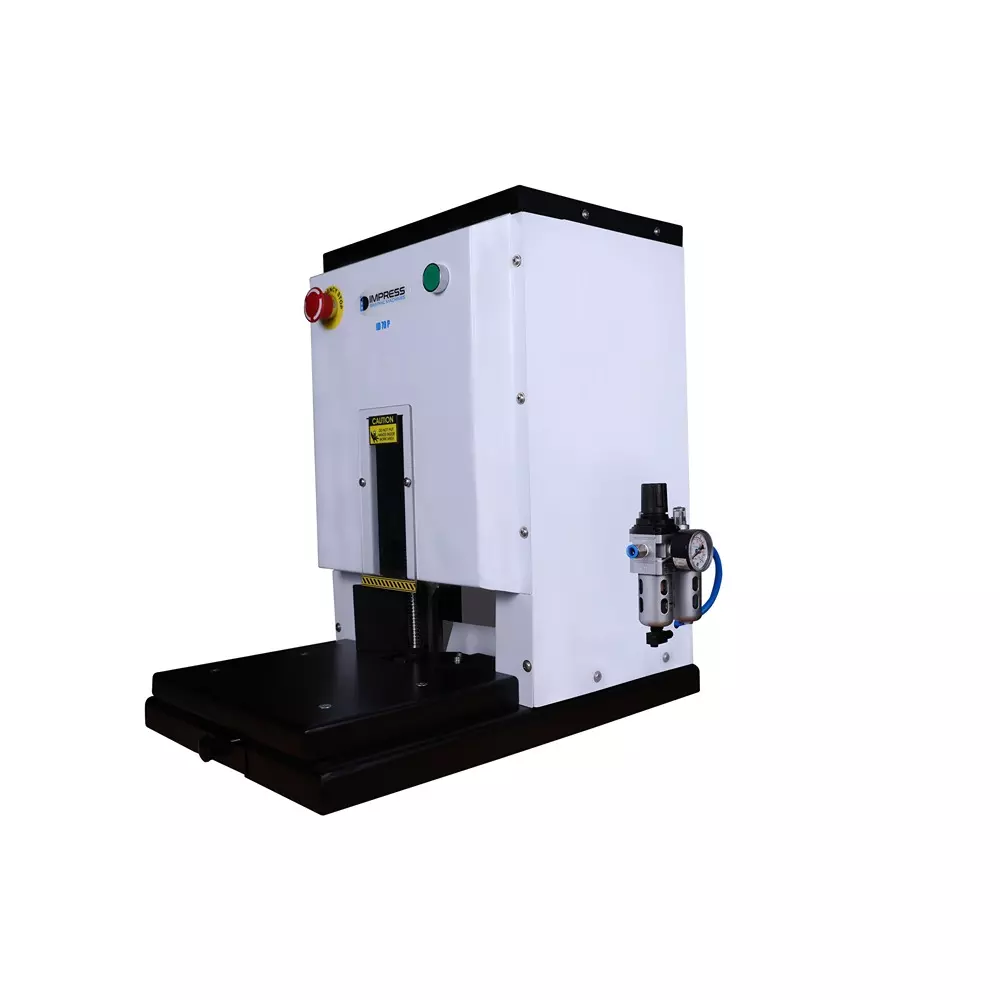 IMPRESS Round Corner Cutter with Pneumatic System and 70 mm Stack Maximum Cutting Thickness, ID 70P