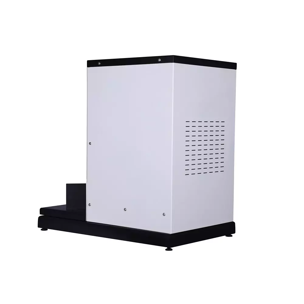 IMPRESS Round Corner Cutter with Electric Motor, Italian Brand Gearbox and 100 mm Stack Maximum Cutting Thickness, ID 100E