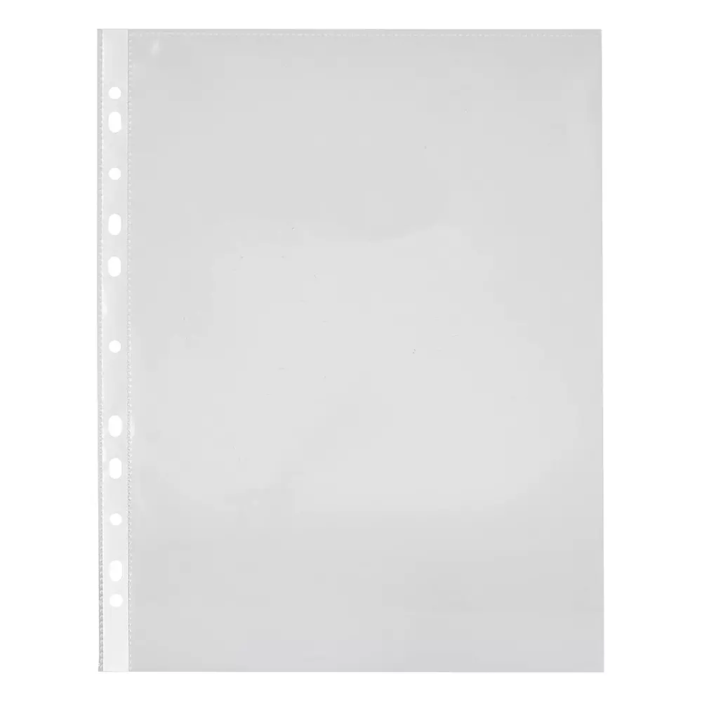 Astafiles Sheet Protector Transparent Durable Plastic 150 Micron, A4 Size, ASP-150-PK-100 (Pack of 100 Pcs)