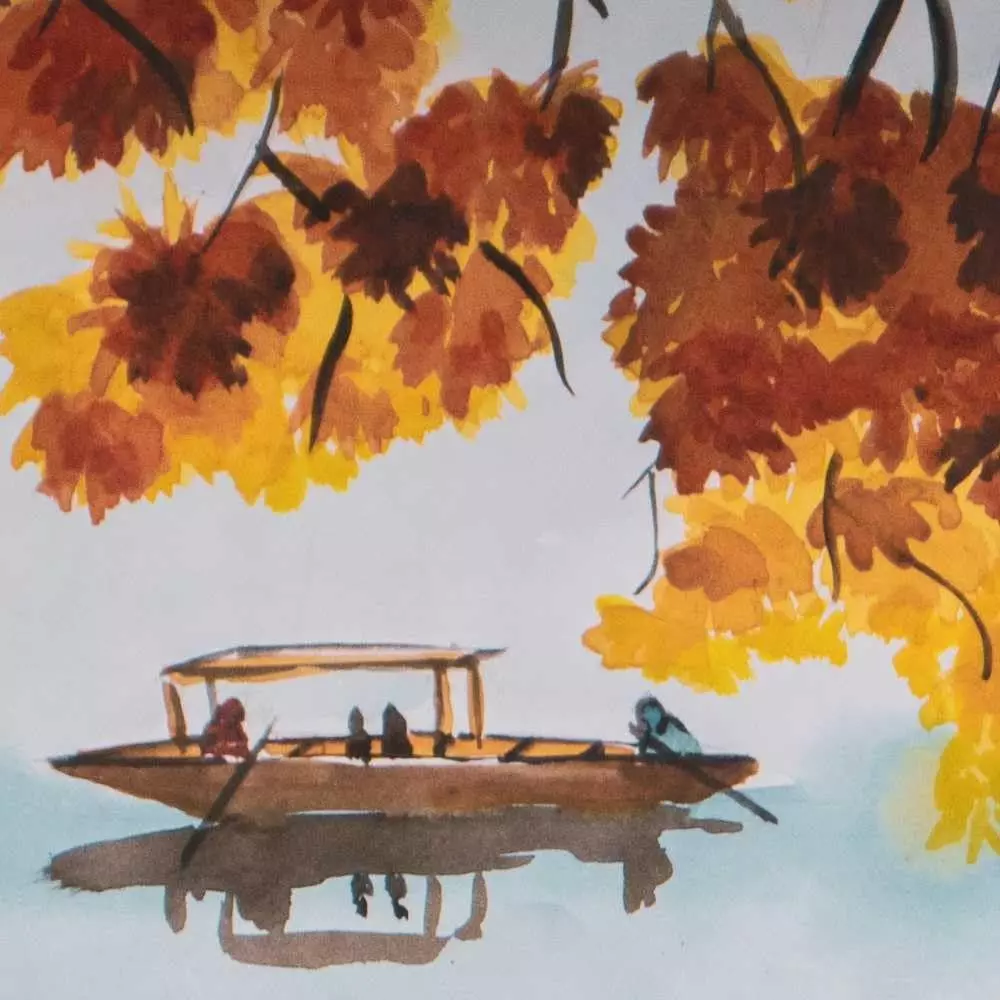Anupam A5 Water Colour Paper 200 GSM White Natural Shade (Pack of 20 Sheet)
