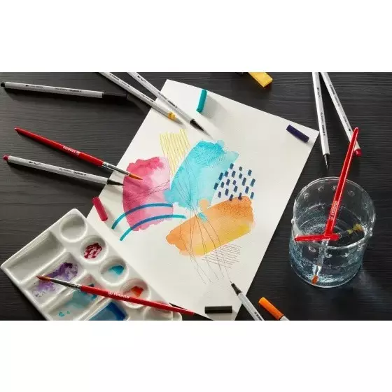 Stabilo CREATIVE TIPS ARTY Classic Set Multicolor for Artists, Students, Hobbyists, 89/30-6-1-20 (Set of 30)