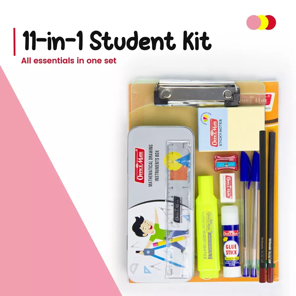 soni-officemate-back-to-school-kit-includes-geometry-box-exam-board-highlighter-for-home-school-office-use