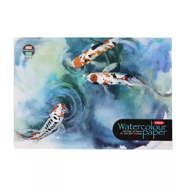 Anupam A5 Water Colour Paper 300 GSM White 100% Recyclable
