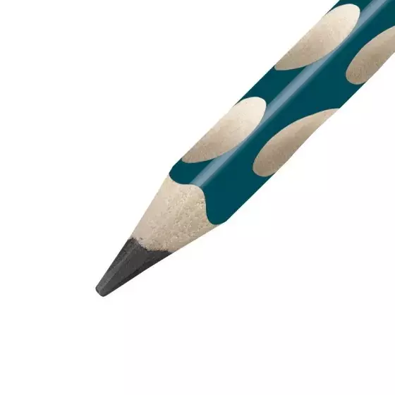 Stabilo Easygraph Ergonomic Graphite Pencil Petrol Color for Artists, Students, Hobbyistes, 321/HB-6