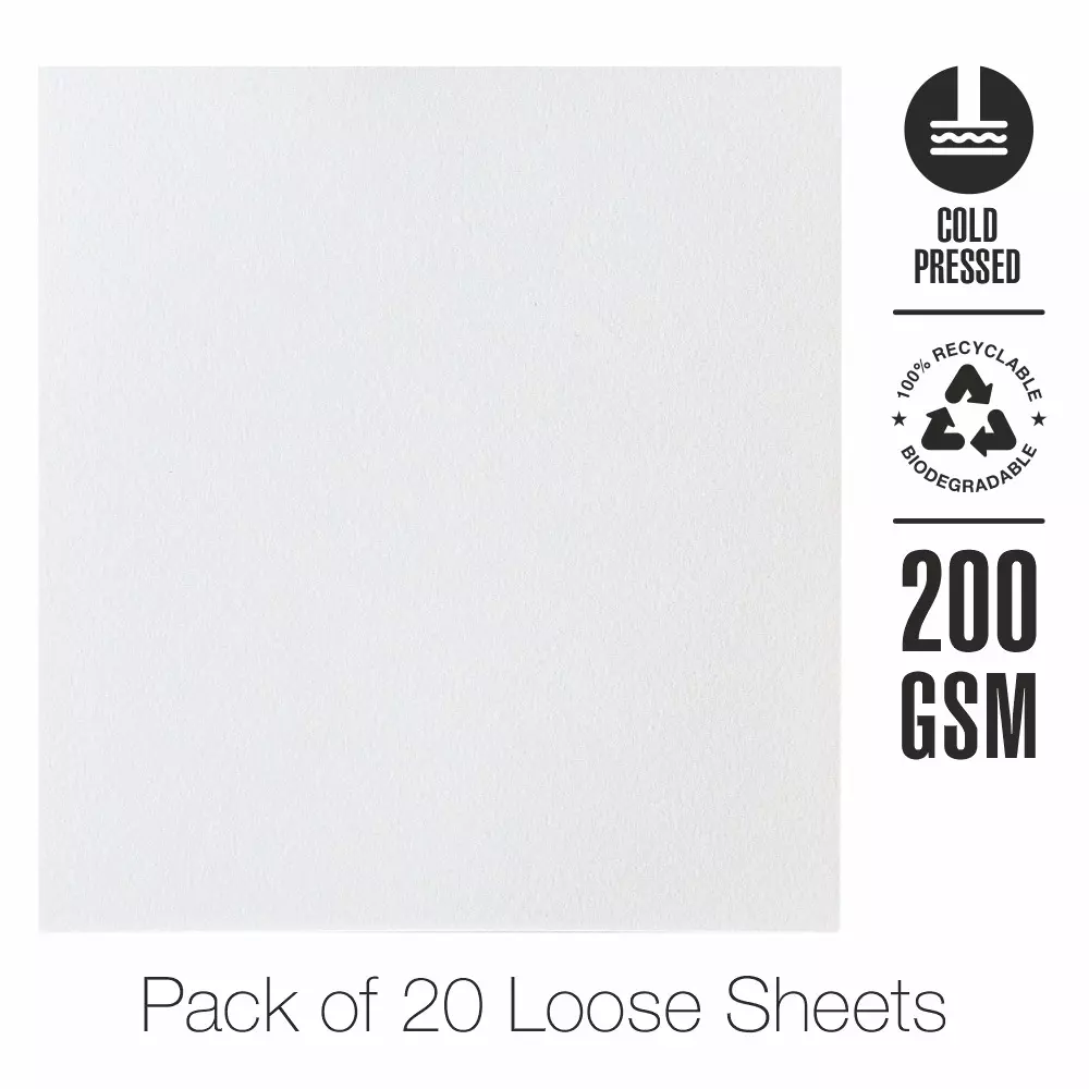 Anupam 8 ¼x11½ inch (203x279 mm) Oxfort Sketch book 130 GSM White (Pack of 50 Sheet)