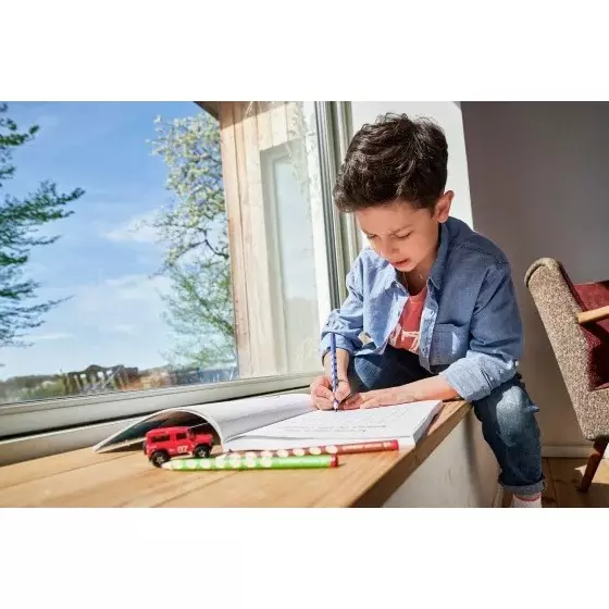 Stabilo Easycolors Ergonomic Colored Pencils Multicolor for Artists, Students, Hobbyistes, 331/12 (Set of 12)