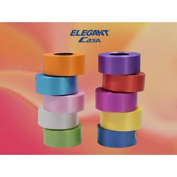 elegant-casa-plastic-curling-ribbon-solid-classic-10-m-length-25-mm-1-inch-width-assorted-multi-colour-pack-of-10-pcs