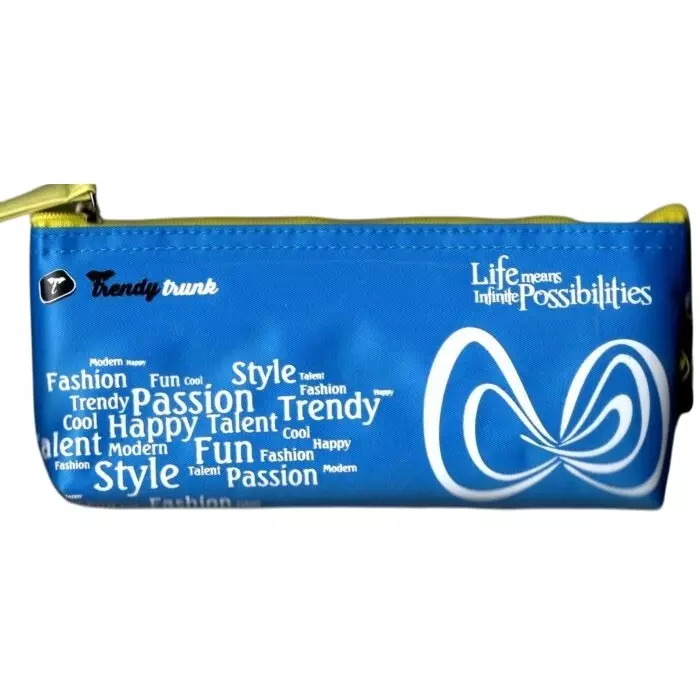 Worldone Trendy Trunk Pouch Polyester Zipper Assorted Color, WTT001