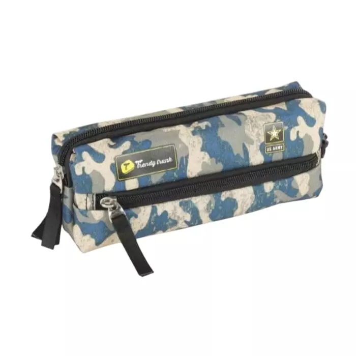Worldone Trendy Trunk Pouch Polyester Zipper Assorted Color, WTT010