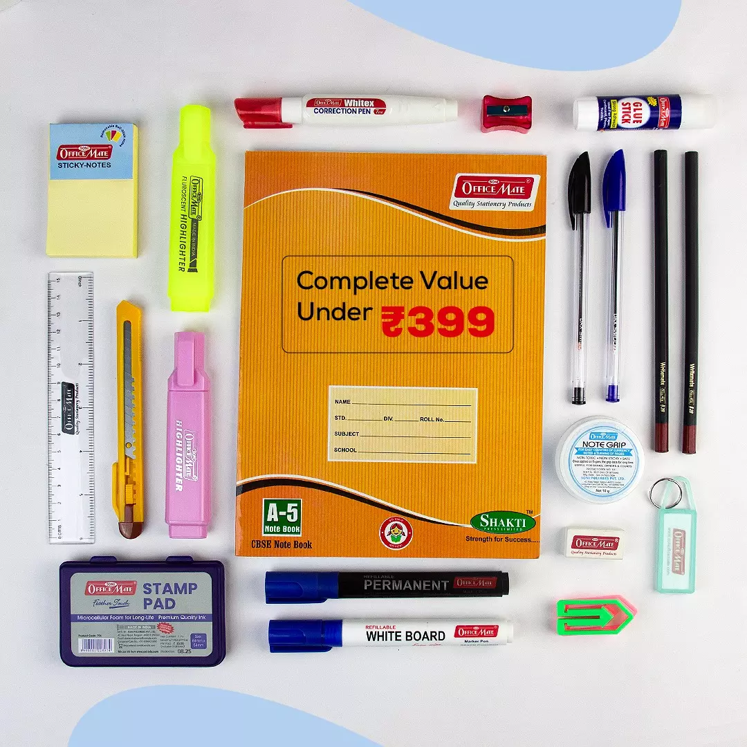 soni-officemate-25-pcs-stationery-kit-with-notebook-markers-accessories-for-home-school-office-use