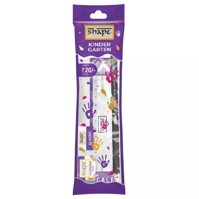 Shape Kinder Garten Kit Assorted Color For School, Home & Office, 150601