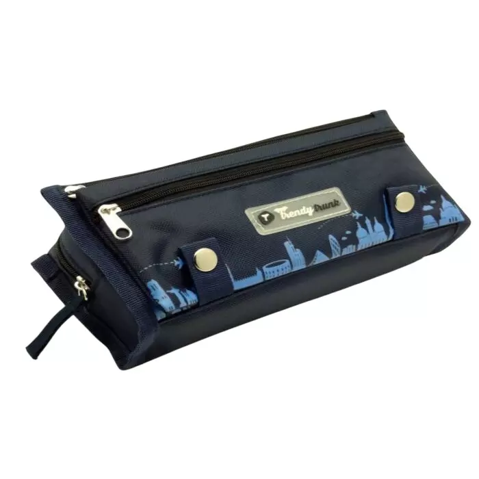 Worldone Trendy Trunk Pouch Polyester Zipper Assorted Color, WTT005