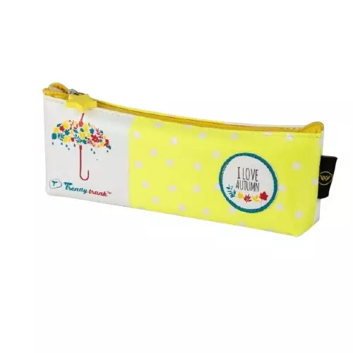 Worldone Trendy Trunk Pouch Polyester Zipper Assorted Color, WTT033