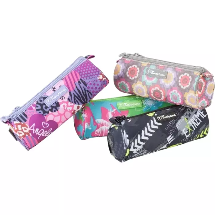 Worldone Trendy Trunk Pouch Polyester Zipper Assorted Color, WTT043