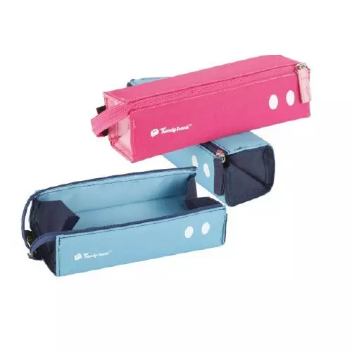 Worldone Trendy Trunk Pouch Polyester Zipper Assorted Color, WTT027