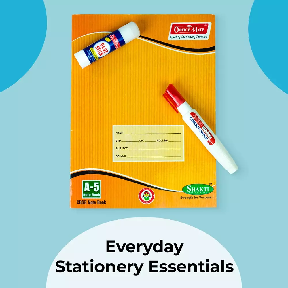 soni-officemate-21-pcs-stationery-kit-with-notebook-markers-pens-glue-stick-sticky-notes-accessories-for-home-school-office-use