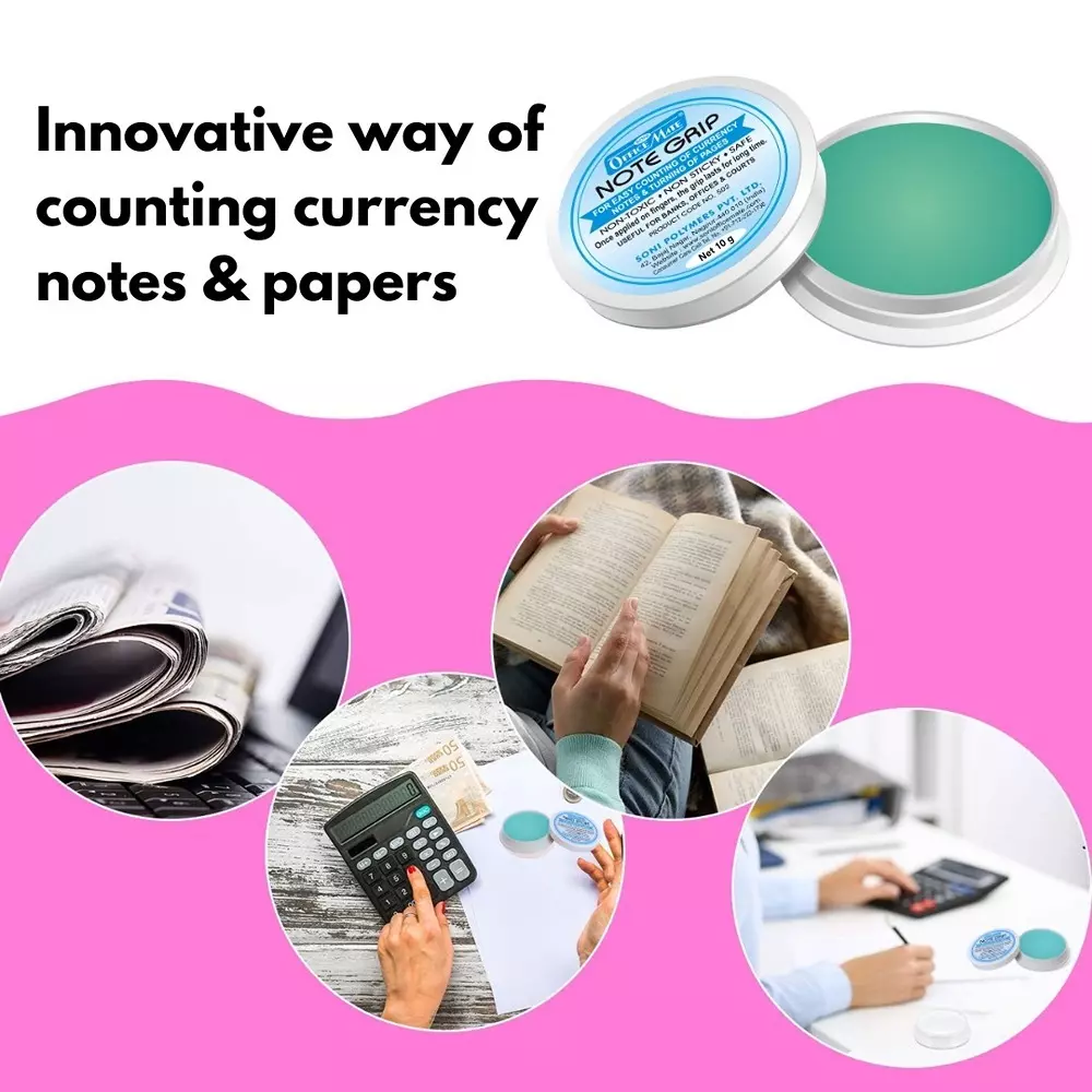 Soni Office Mate 8 Pcs Personal Office Kit Includes 2 Markers, Small Cutter, Sticky Notes, Note Grip, Glue Stick, Highlighter, and Correction Pen