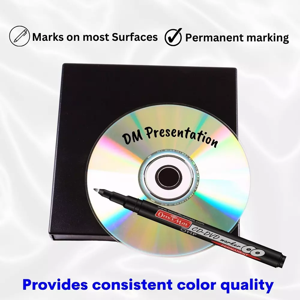 Soni Office Mate 8 Pcs Personal Office Kit Includes 2 Markers, Small Cutter, Sticky Notes, Note Grip, Glue Stick, Highlighter, and Correction Pen