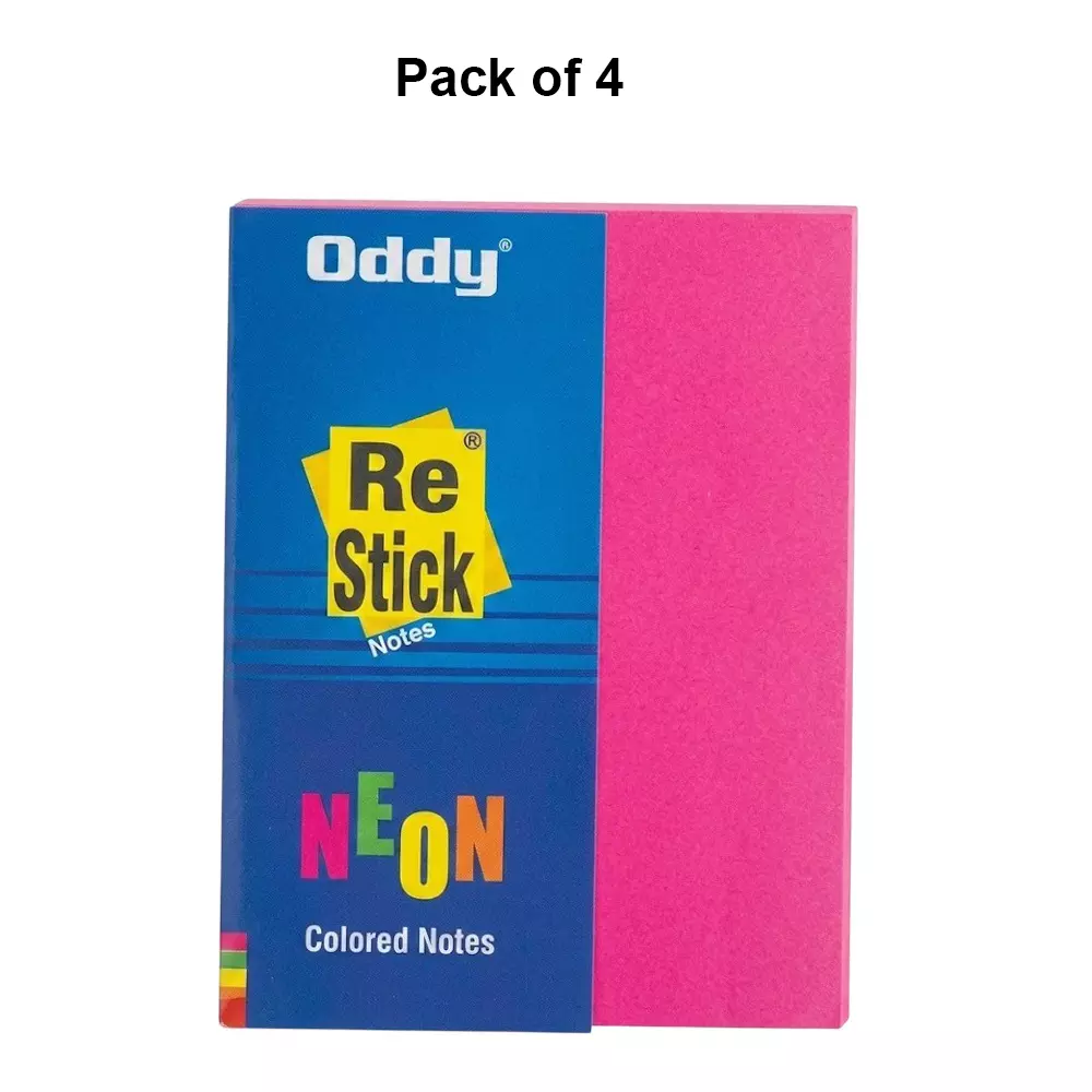 oddy-sticky-notes-20-sheets-neon-paper-for-home-office-school-rsn-neon-mix-3x4-pack-of-4-packet