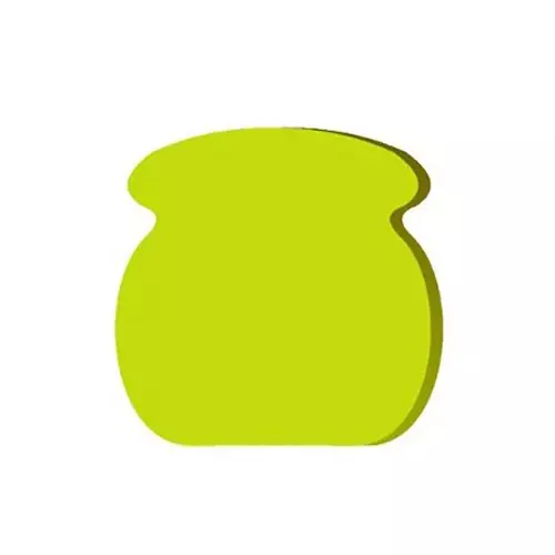 Soni Office Mate Fluorescent Sticky Notes Telephone Shape, Size 3x3 inch (76x76 mm) 100 Sheets Multicolor for Office, School & Home