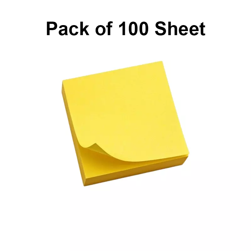 generic-sticky-notes-self-adhesive-type-75x75-mm-3x3-inch-canary-yellow-100-sheets