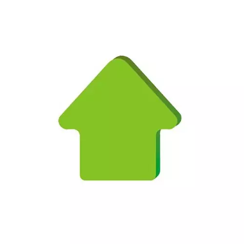 Soni Office Mate Fluorescent Sticky Notes Arrow Shape, Size 3x3 inch (76x76 mm) 100 Sheets Multicolor for Office, School & Home