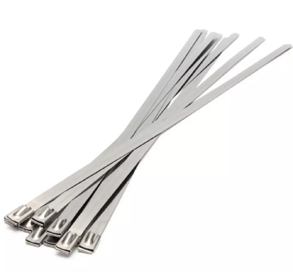 Generic 1000 mm x 4.6 mm Uncoated SS Cable Ties