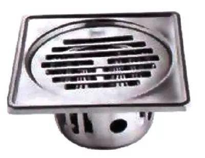 Jayna Neon 127x127 mm Matt Finish Floor Drain, NSB 127