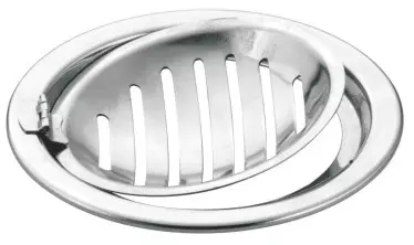 Jayna Topaz Gold 140 mm Matt Finish Floor Drain, TGR 140 H
