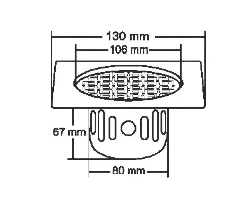 Nirali Zenith 5x5inch Small Satin Floor Drain