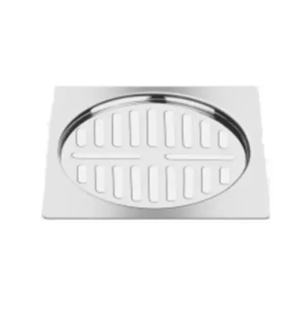 Nirali Stainless Steel Floor Drain 130x130 mm, Elvin Series