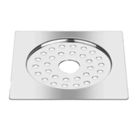 Nirali Jerry 5x5inch Satin Stainless Steel Floor Drain