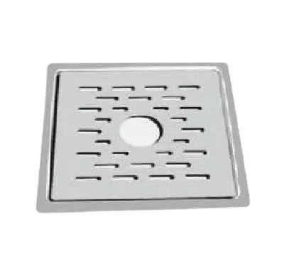Nirali Kylo 5x5inch Satin Stainless Steel Floor Drain