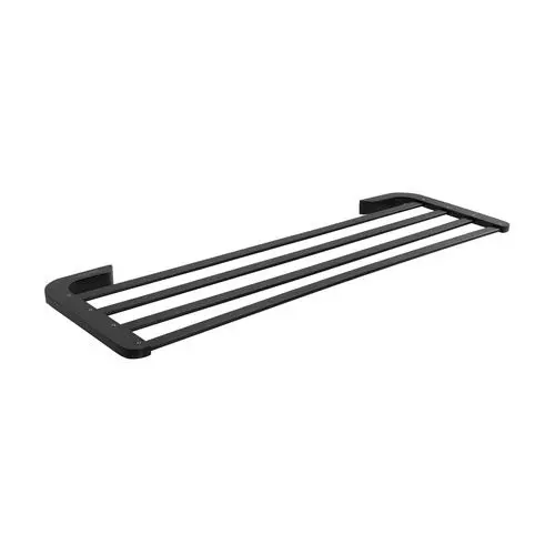 Somany Towel Rack French Collection Liana Series All Black Finish Metal Body Wall Mount, 272151390161