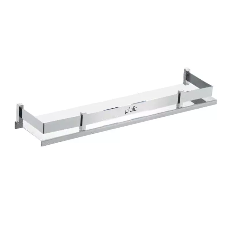 PLATO Regular Shelf Stainless Steel Wall Mount Silver 330x127 mm, 6389