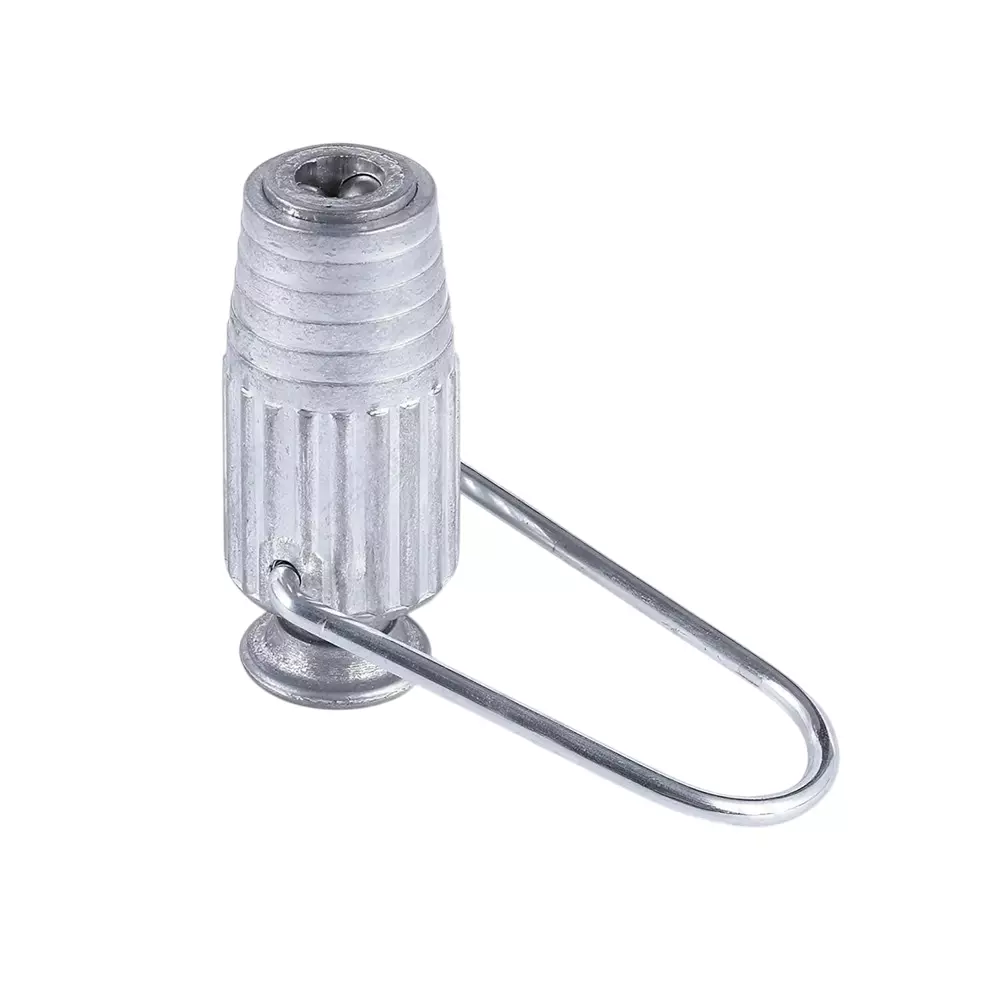 Elysian Heavy Duty Clothes Line Adjuster Silver 26 mm Diameter Aluminium 61 mm Size for Outdoor and Indoor Use