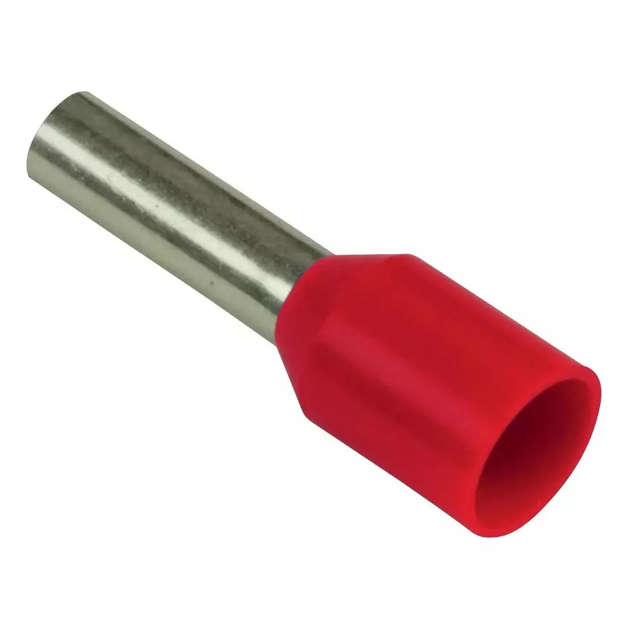PANDUIT Bootlace Ferrules TERMINAL, WIRE FERRULE, 16AWG, BLK, FSD78-6-D (Pack of 5)
