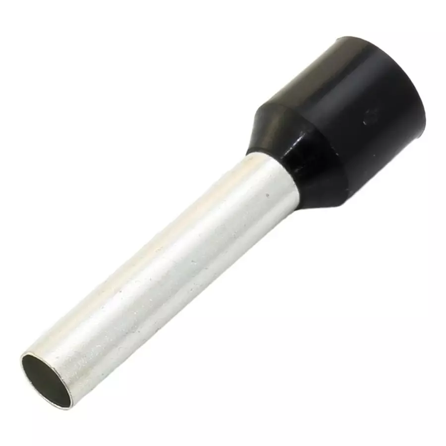 MULTICOMP PRO Wire / Bootlace Ferrules FERRULE, 10AWG, 26MM, NYLON, BLACK,PK100, E6018-BLACK
